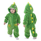 Tonwhar Infant And Toddler Halloween Cosplay Costume Kids' Animal Outfit Snowsuit(1-3 Months,Light Green Dinosaur)