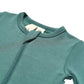 Kyte Baby Unisex Rayon Made From Bamboo Zippered Rompers (12-18 Months, Emerald)
