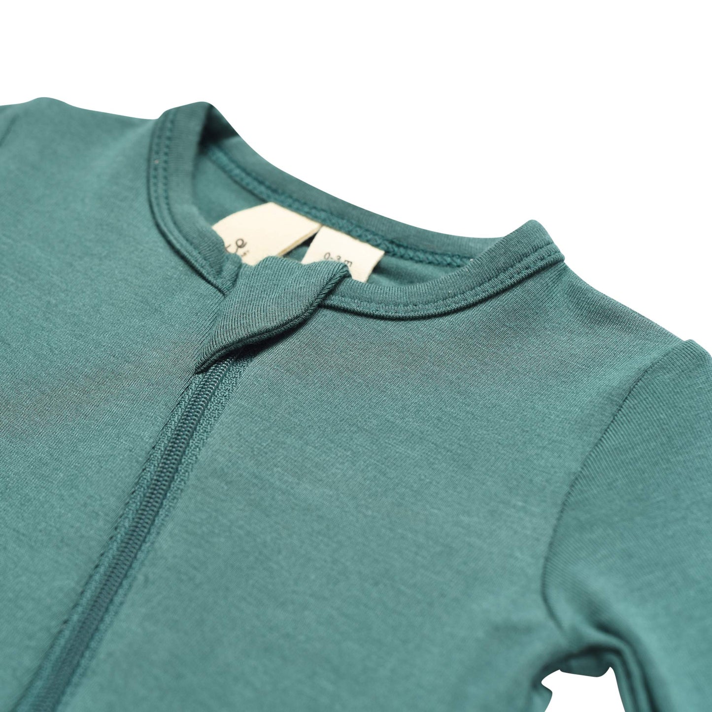 Kyte Baby Unisex Rayon Made From Bamboo Zippered Rompers (12-18 Months, Emerald)