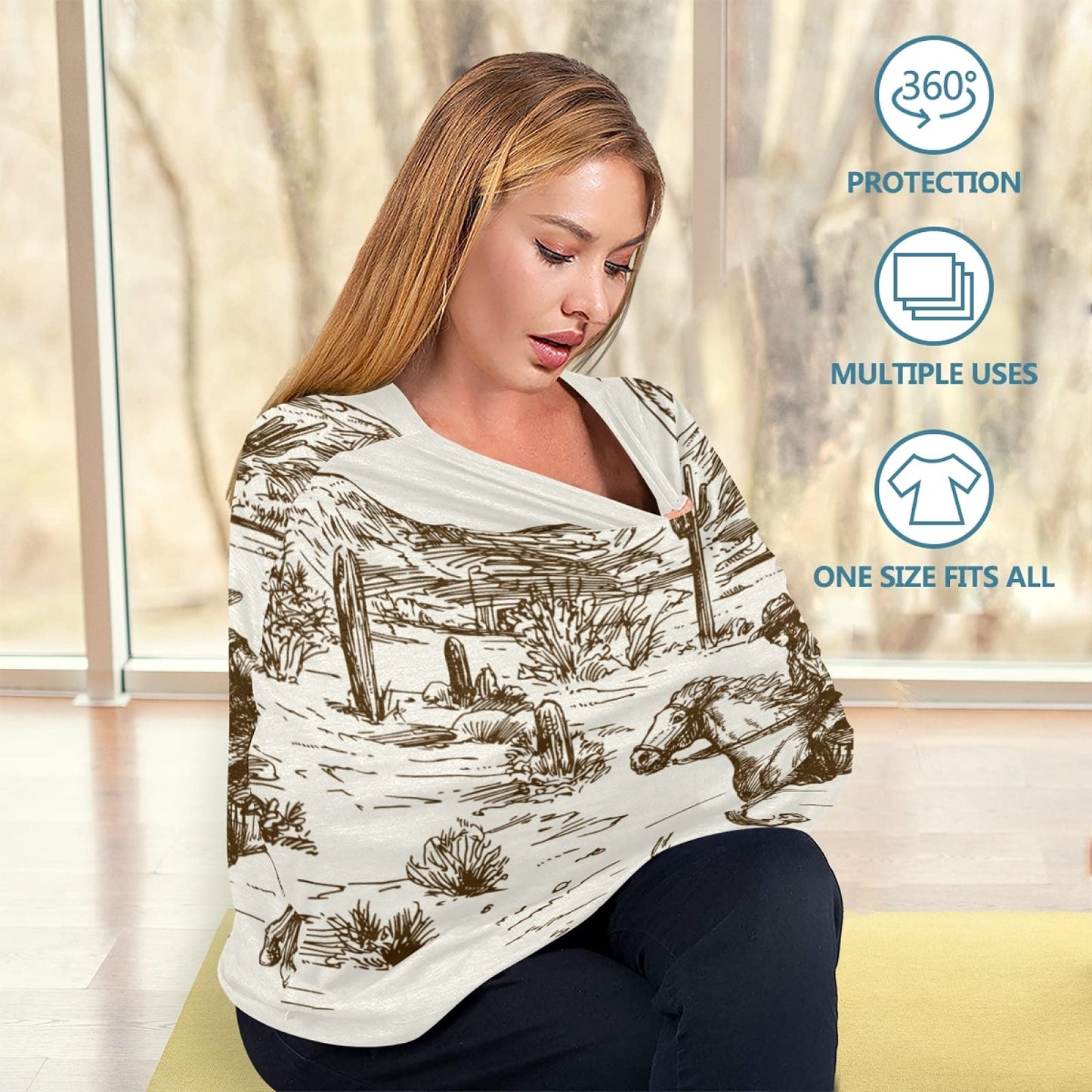 Xigua Soft Baby Car Seat Covers Canopy For Infants Strollers Canopies For Newborns Babies Nursing Apron Cover For Breastfeeding,