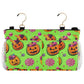 Burbuja Pumpkins with Halloween Candy Bedside Caddy Hanging Storage Organizer with 2 Straps and Hooks for Home College Dorm Bunk
