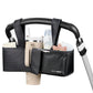 Skip Hop Ultimate Stroller Organizer Universal Fit with Adjustable Straps, Magnetic Flaps and Convertible Design That fits 40 oz