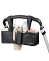 Skip Hop Ultimate Stroller Organizer Universal Fit with Adjustable Straps, Magnetic Flaps and Convertible Design That fits 40 oz