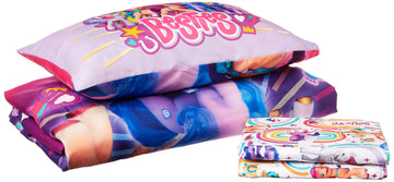 My Little Pony Every Pony Can Make A Difference 4-Piece Toddler Bedding Set - Includes Quilted Comforter, Fitted Sheet, Top Shee