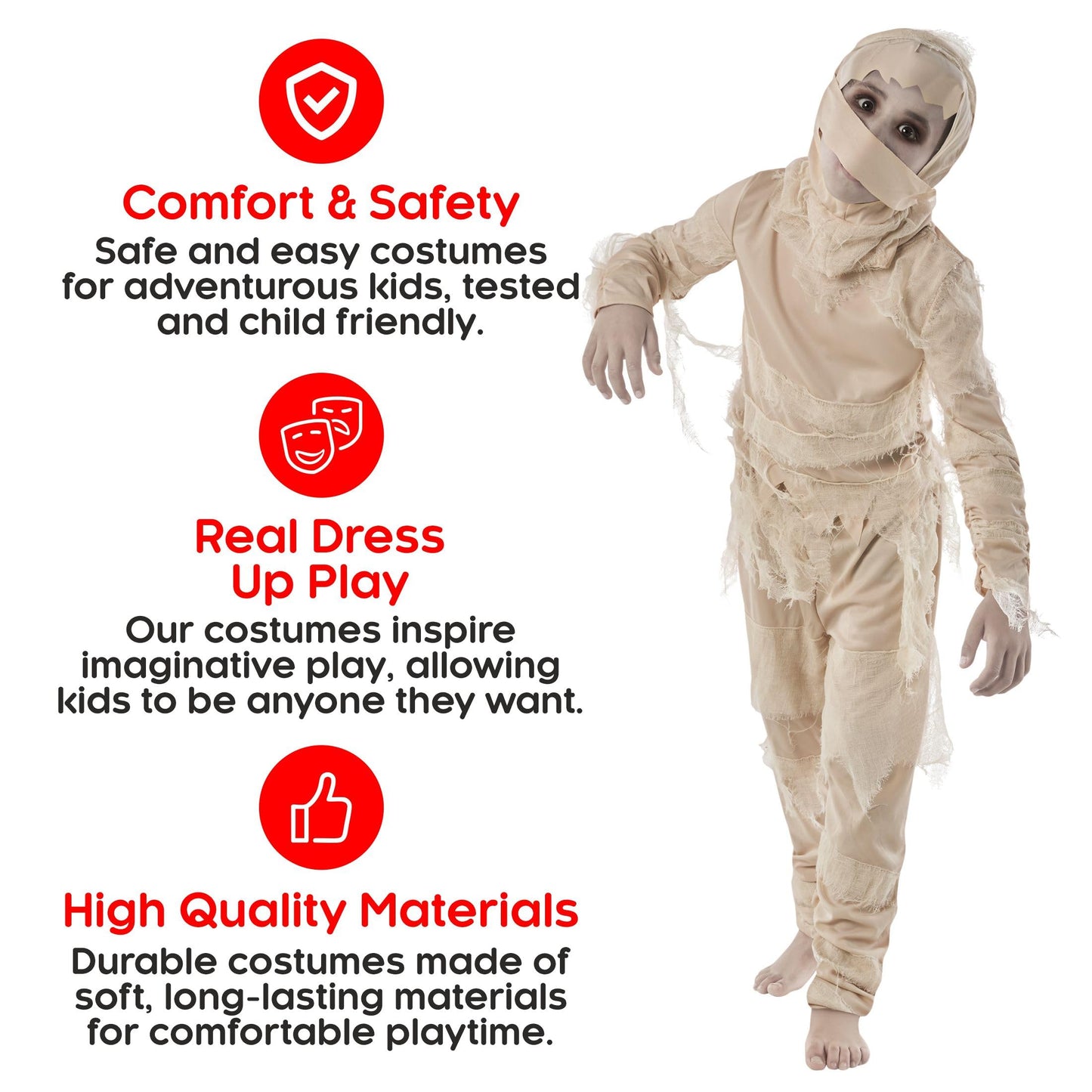 Kids Boys Mummy Costume Kids, Mummy Costume Girl, Halloween Costumes Mummy, Mummy Halloween Costume, Medium