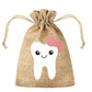 Tooth Fairy Bag Pouch for Boys and Girls to Place Under Pillow Milk Teeth Container Box for Tooth Holder Keepsake Gift for Kids 