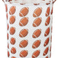 Clocor Kids Laundry Basket,Waterproof Nursery Hamper For Baby Boy,Football Storage Baskets For Boys Bedroom,Kids Toys Storage Bi