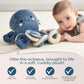 Itzy Ritzy Sweetie Snuggles Baby Plush Toy - Soft, Cuddly Stuffed Animal With Multiple Textures & Ribbons For Sensory Exploratio