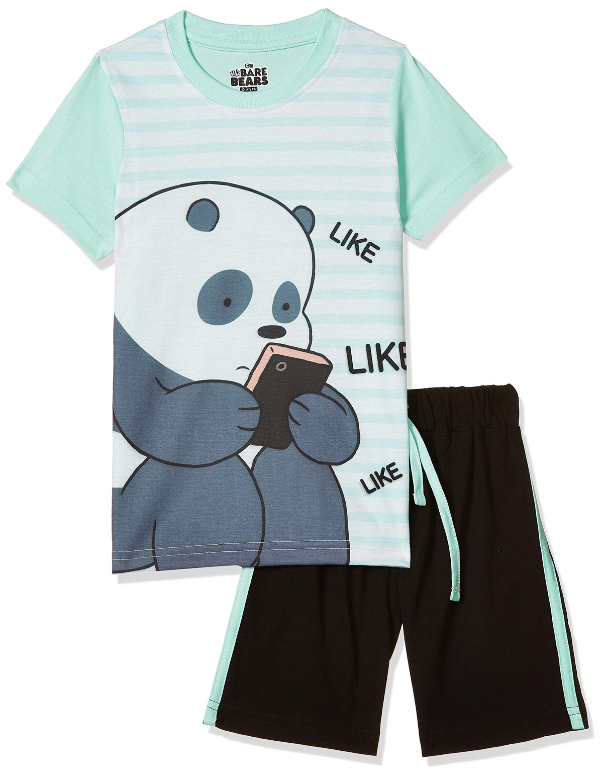 Eteenz Shine On Baby BoyS Plain Regular Fit TShirt (Esos41617Wbbco_Mint 612 Months)