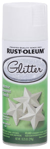 Rust-Oleum 299426 Specialty Glitter Spray, 1025 Ounce, Pearl White