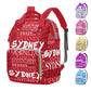 M Yescustom Custom Diaper Bag Backpack For Girls Boys Large Capacity With Pockets Personalized Baby Diaper Bags For Mom Waterpro