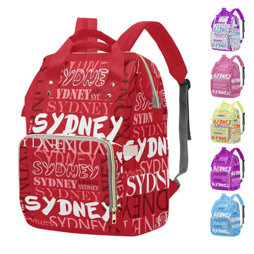 M Yescustom Custom Diaper Bag Backpack For Girls Boys Large Capacity With Pockets Personalized Baby Diaper Bags For Mom Waterpro