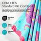 Joiedomi Mermaid Hooded Towels For Kids - Soft 100% Cotton Kids Beach Towel - 30' X 50' For 3-10 Years Boys Girls - Beach Hood