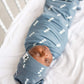 Copper Pearl Baby Beanie Hat Top Knot Stretchy Soft North