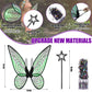 U-Zomir Fairy Costume Wings For Women Girls, Sparkle Black Fairy Butterfly Wings Halloween Costume Dress Up Christmas Birthday P