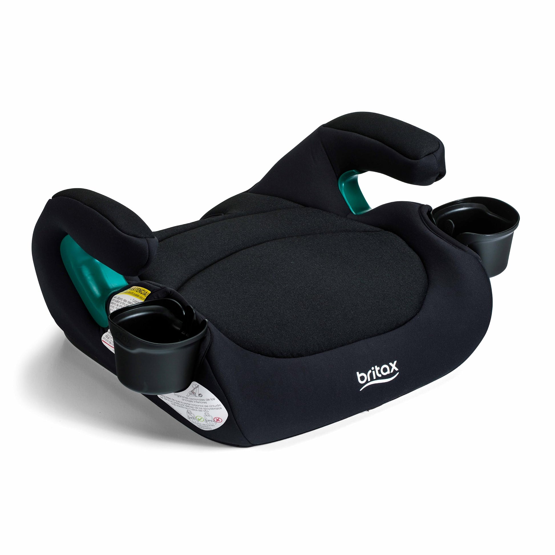 Britax UpNGo Backless Booster Car Seat, Lightweight and Portable Travel Booster with Slim Design and PosturePlus, Accommodates K
