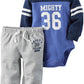 Carter'S Baby Boys' Bodysuit Pant Sets 121G824, Blue, New Born