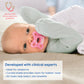 Mam Comfort Baby Pacifier, 100% Lightweight Silicone Pink/Purple/Blue (4 Count)