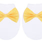 Lilax Baby Girl Newborn Jewels Layette 4 Piece Gift Set 0-3 Months (0-3 Months, Yellow)