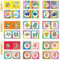 teytoy My First Soft Book, Nontoxic Fabric Baby Cloth Activity Crinkle Soft Books for Infants Boys and Girls Early Educational T