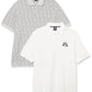 Amazon Essentials Disney  Marvel Mens Regular-Fit Cotton Pique Polo Shirt, Pack Of 2, Star Wars Vader Icons, Xx-Large
