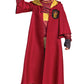 Harry Potter Quidditch Gryffindor Deluxe Children'S Costume, Red & Gold, Kids Size Medium (7-8)