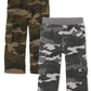 The Children'S Place Baby Boys And Toddler Boys Pull On Cargo Pants, Night Camo/Olive Camo, 12-18 Months