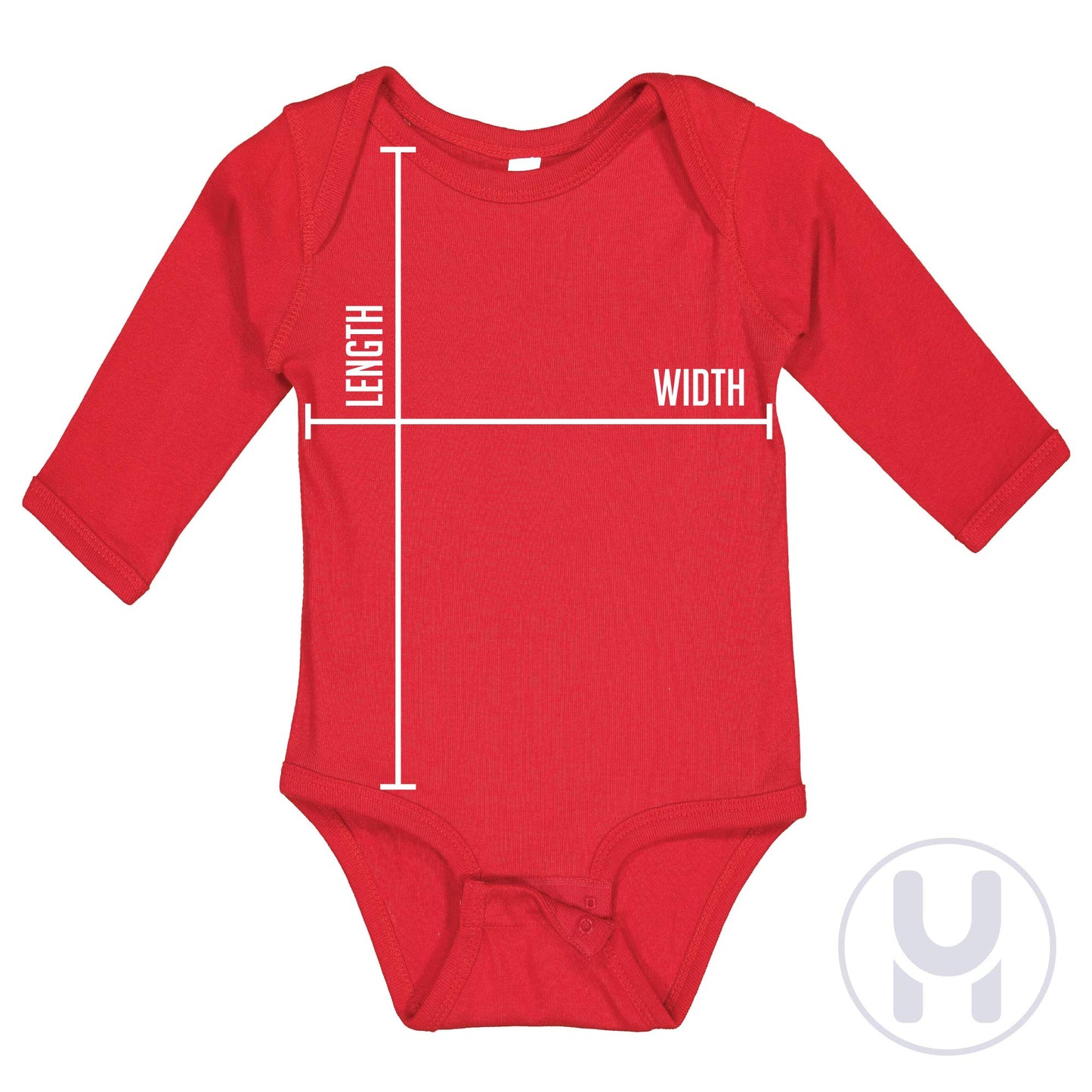 Haase Unlimited It 'S My 1/2 Birthday - Half 6 Months Old Long Sleeve Bodysuit (Red, 12 Months)