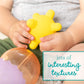 Infantino Activity Ball Set Music & Lights - 4 Colorful, Bouncy, & Multi-Textured Balls for Fine Motor Development for Little Ha