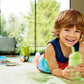 Munchkin Simple Clean Toddler Sippy Cup With Easy Clean Straw, 10 Ounce, 2 Pack, Blue/Green