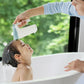 Skip Hop Baby Bath Rinse Cup Wave Tear Free Waterfall Rinser White