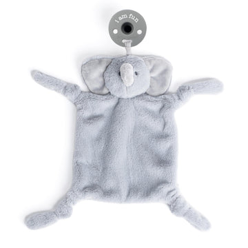 Bella Tunno Bubbi Buddy - Soft, Plush Lovey Pacifier Holder for Baby Pacifiers to Soothe, Comfort, and Bring Baby Teething Relie