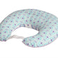 Bacati - Paisley Hugster Nursing Cover Ultra-Soft 100% Cotton Fabric In A Fashionable Two-Sided Design (Lilac/Purple/Aqua, Pillo