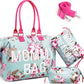 Litbear Mommy Hospital Bag For Labor And Delivery, Large Capacity Waterproof Multifunction Overnight Bag For Women, Mom Bag With