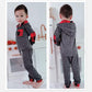 2T Boys Clothes Toddler Boy Cute Outfit Long Sleeve Hoodie Outfit Plaid Sweatshirt Pants Set Little Boy Clothes 2T 3T Red