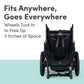 BOB Gear Wayfinder Jogging Stroller with Independent Dual Suspension, Air-Filled Tires, and 75-Pound Weight Capacity, Nightfall