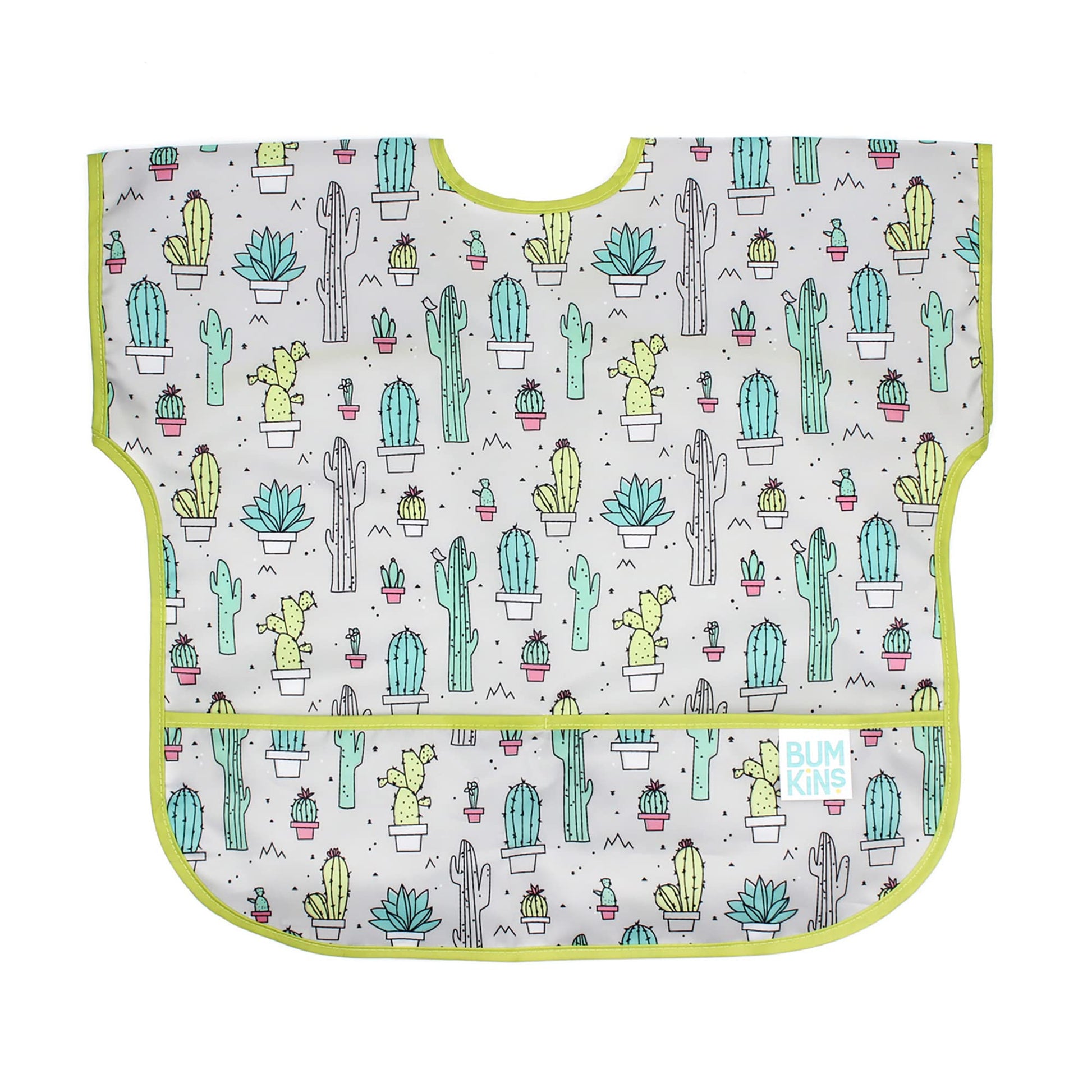Bumkins Bibs, Baby And Toddler Bibs, Bibs For Girls And Boys, Large For 1-3 Years, Short Sleeve Bib For Kids, Mess Proof Lightwe