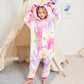 Cos Time, Kids Unicorn Onesie Animal One Piece Pajamas Halloween Costumes (Auspicious Cloud Flying Horse, 10-12 Years)