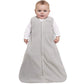 HALO Sleepsack Micro-Fleece Wearable Blanket, TOG 1.0, Grey, Large