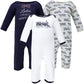 Hudson Baby Unisex Baby Cotton Coveralls Train, 6-9 Months