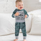 Fommy Baby Boy Clothes 3-6 Months Aint No Mama Like The One I Got Boy Clothes+Little Man Stripe Long Pants 2Pcs Infant Boy Outfi