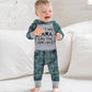 Fommy Baby Boy Clothes 6-9 Months Aint No Mama Like The One I Got Boy Clothes+Little Man Stripe Long Pants 2Pcs Boy Outfit