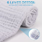 Asung Baby Towels Muslin Baby Bath Towel 3Pack Infant Towels For Newborn Boy Girl 6 Layers Ultra Soft Cotton Toddler Towels For