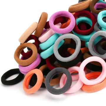 120Pcs Toddler Hair Ties, Kids Hair Ties, Hair Bands And Elastic Ponytail Holders For Toddler Girls (Diameter 1 Inch And As