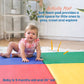Ecr4Kids Softzone Quad Fold-N-Go Activity Mat, Folding Playmat, Assorted
