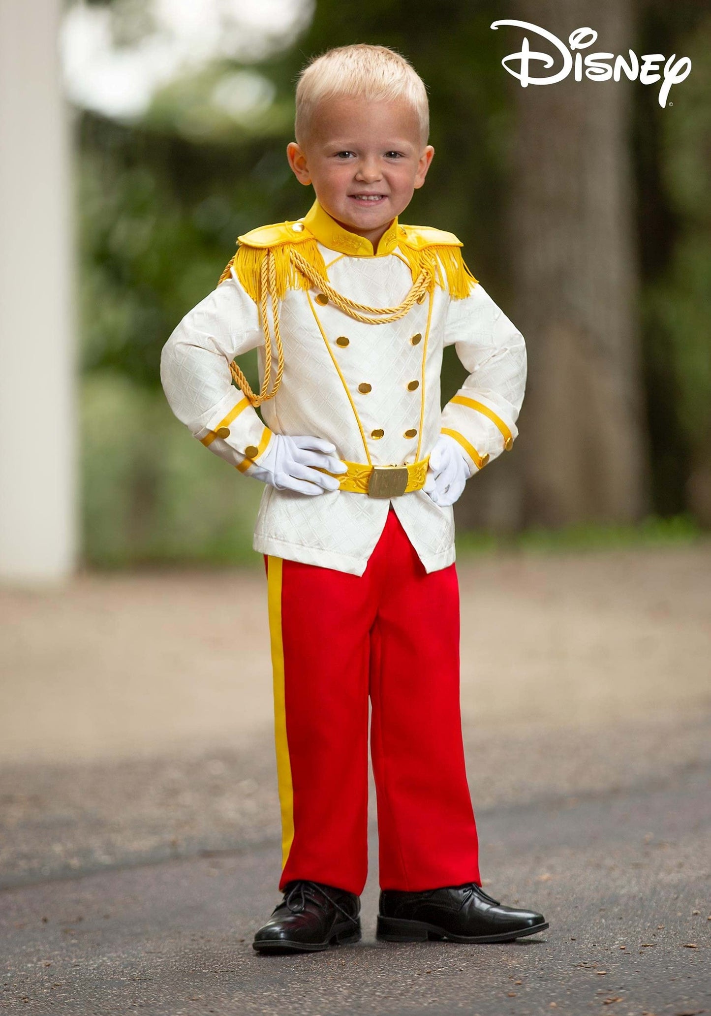 Fun Costumes Disney Cinderella Kids Prince Charming Costume Boys, Toddler Prince Charming Outfit, Royalty Halloween Jumpsuit 4T