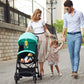 Funsland Baby Stroller Toy and Car Seat Toy for Infant with Teether Hanging Rattle Toys Clip on Stroller Toy Soft Plush Baby Toy