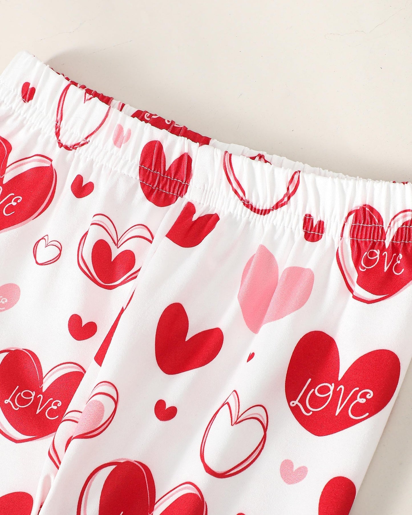 9-12 Months Girl Clothes Fall Winter Baby Girl Valentines Day Outfit Long Sleeve Red Heartpants Cute Baby Girl Clothes 9-12 Mont