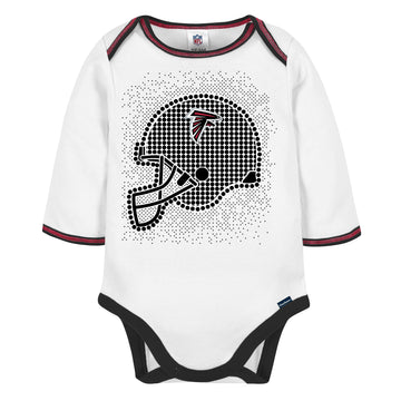 Gerber Nfl Baby Boys' 3Pc Bodysuit, Footed Pant, & Cap Set, Atlanta Falcons, 6-9 Months