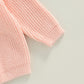 Afunbaby Baby Girl Boy Knit Sweater Blouse Pullover Sweatshirt Warm Crewneck Long Sleeve Tops For Infant Toddler (3-6 Months,Lit